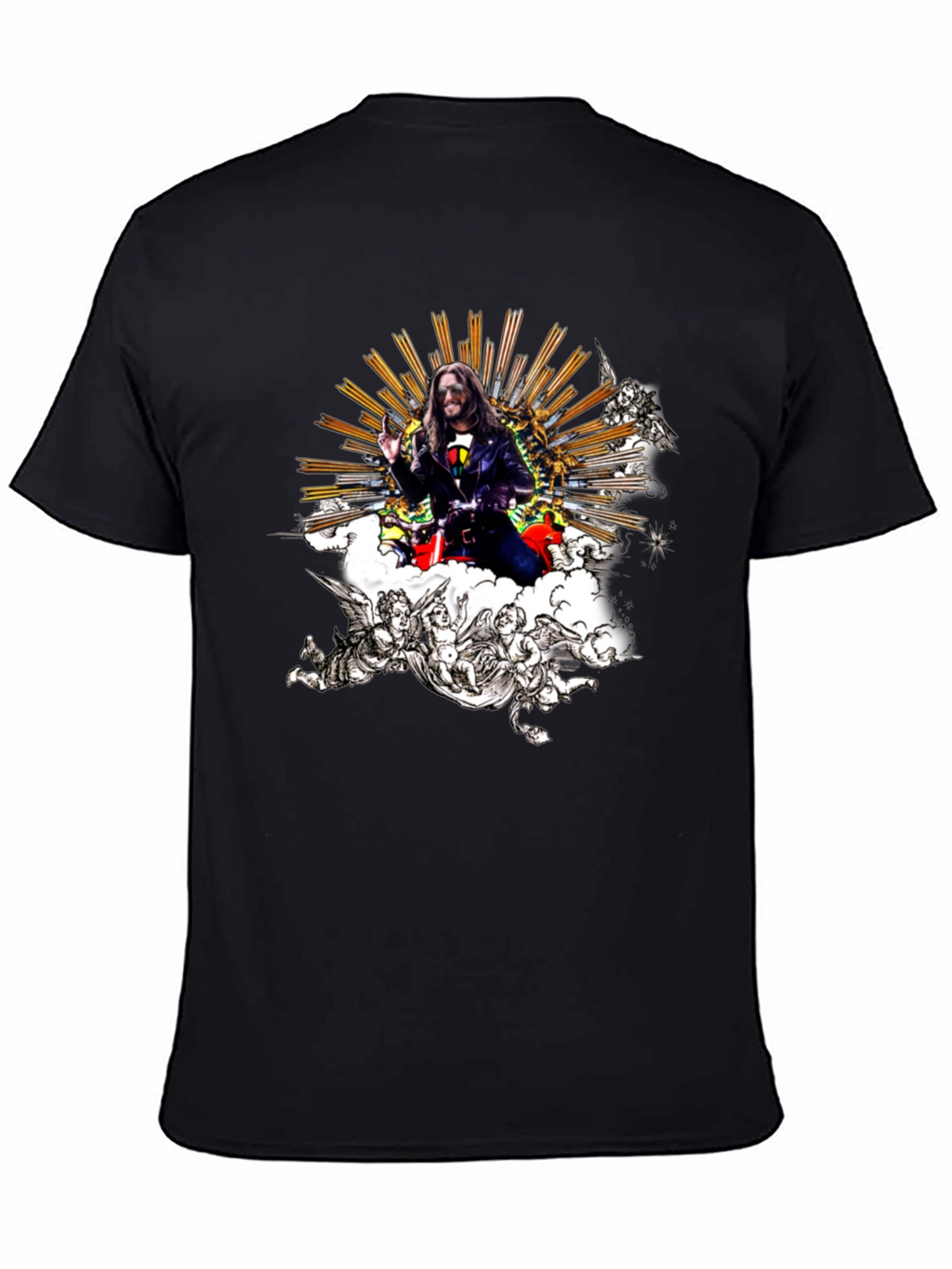 Ozzy Osbourne Graphic Tee - Black Cotton T-Shirt