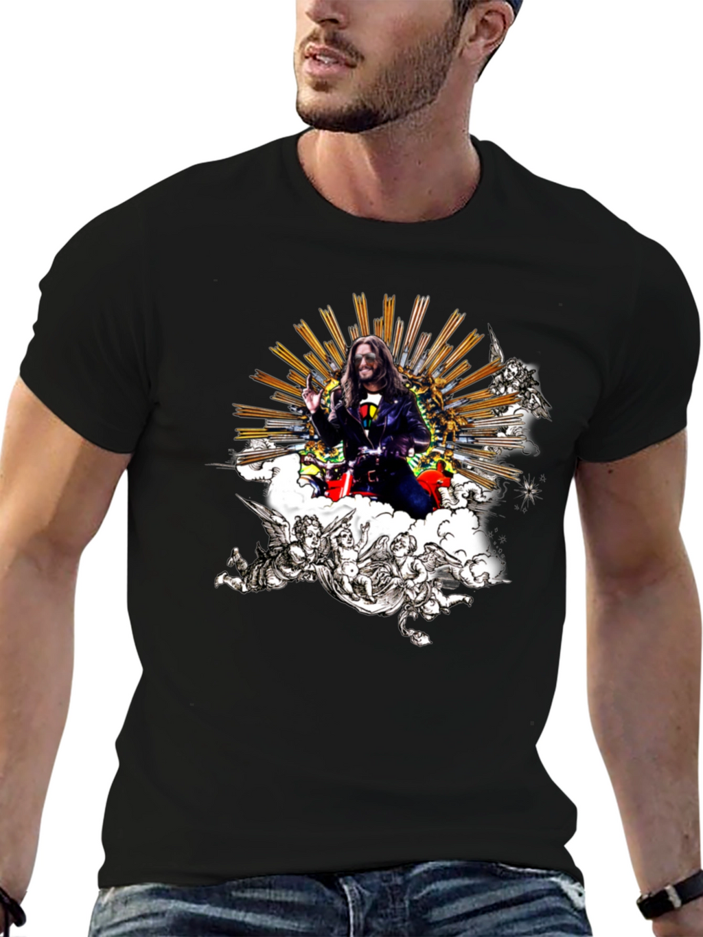 Ozzy Osbourne Graphic Tee - Black Cotton T-Shirt