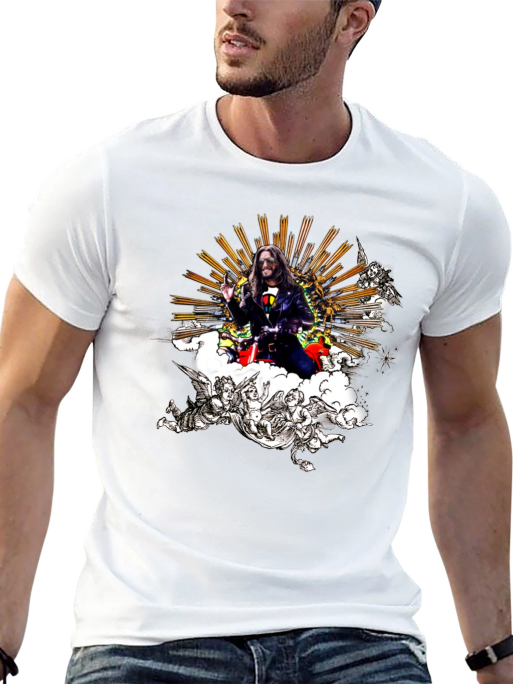 Ozzy Osbourne Graphic Tee - Black Cotton T-Shirt