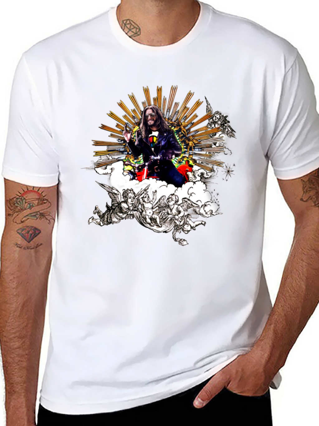 Ozzy Osbourne Graphic Tee - Black Cotton T-Shirt