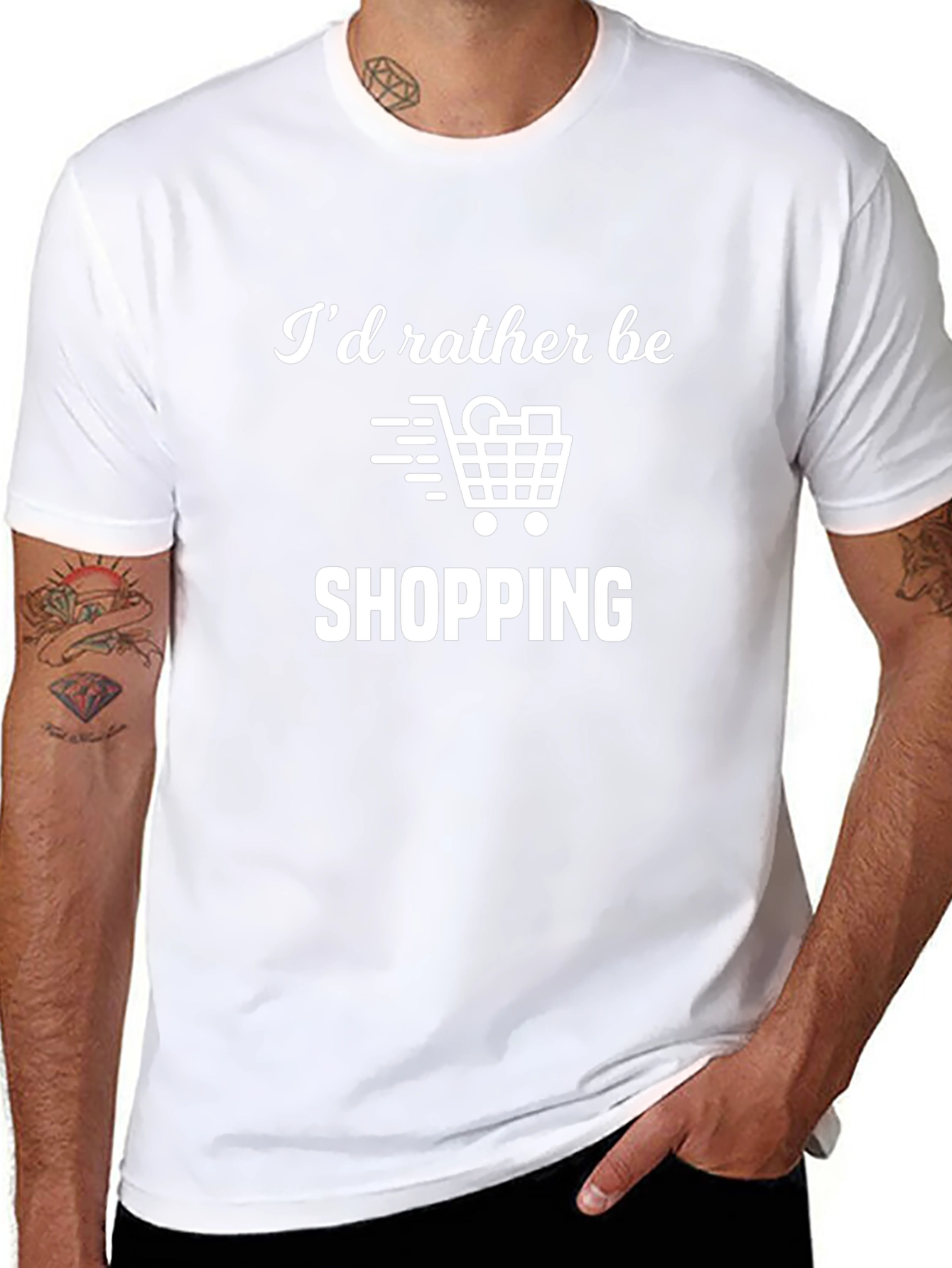 Id Rather Be Shopping T-Shirt