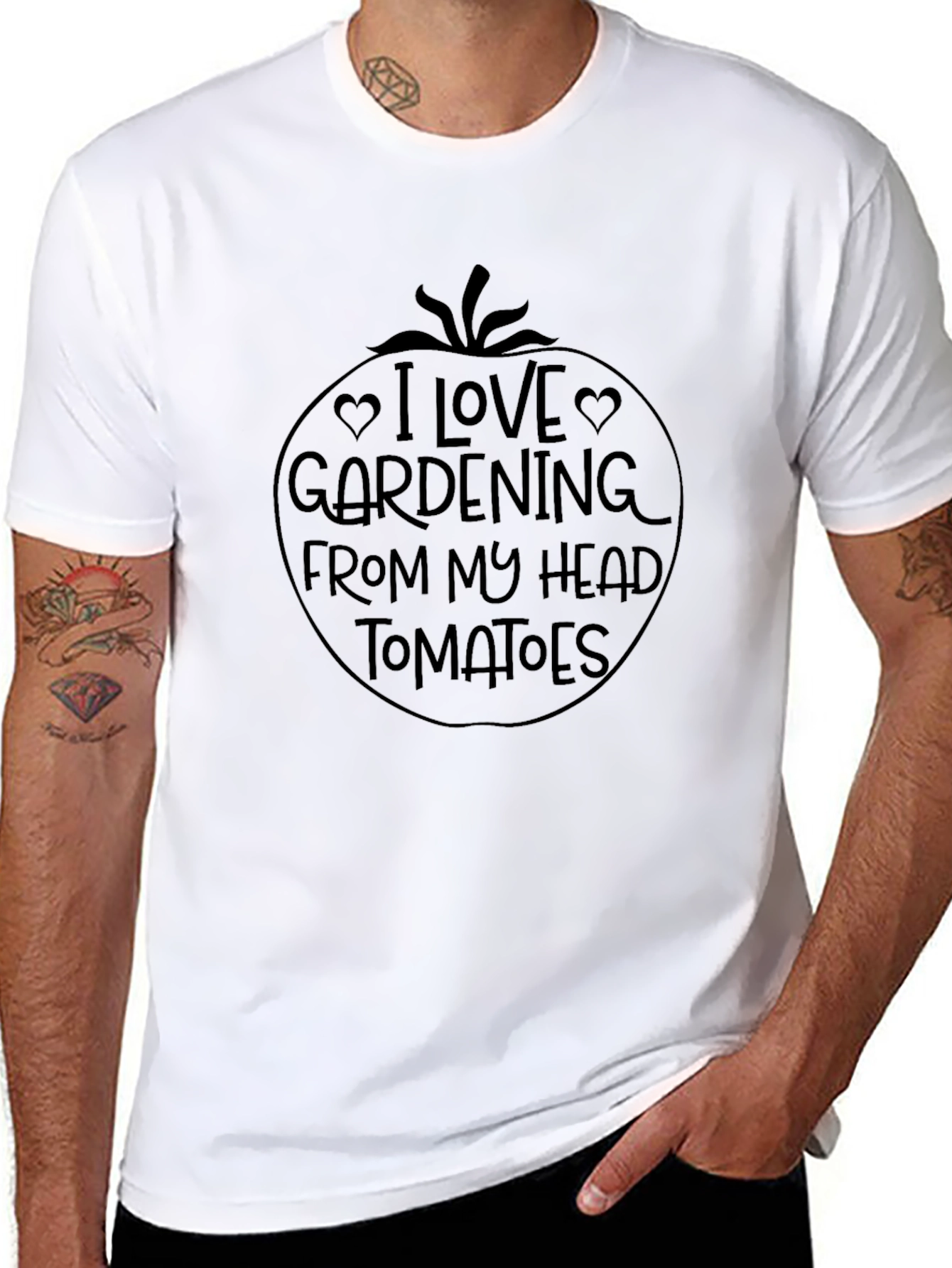 I Love Gardening Tomato T-Shirt