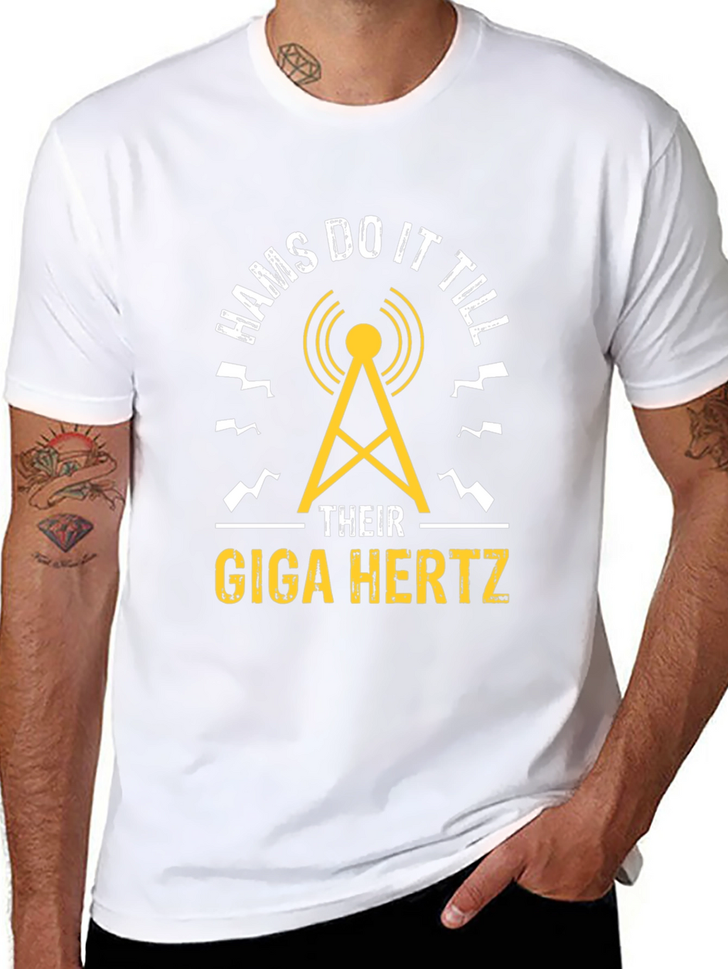 Hams Do It Til Their Giga Hertz T-Shirt