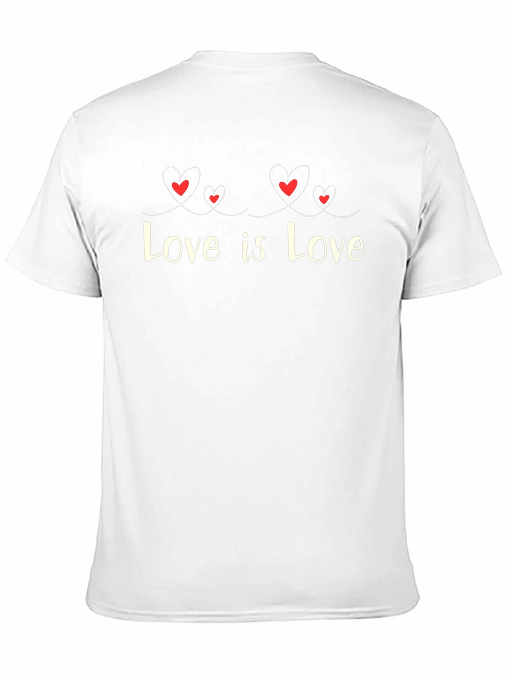 Love is Love T-Shirt - Heart Design