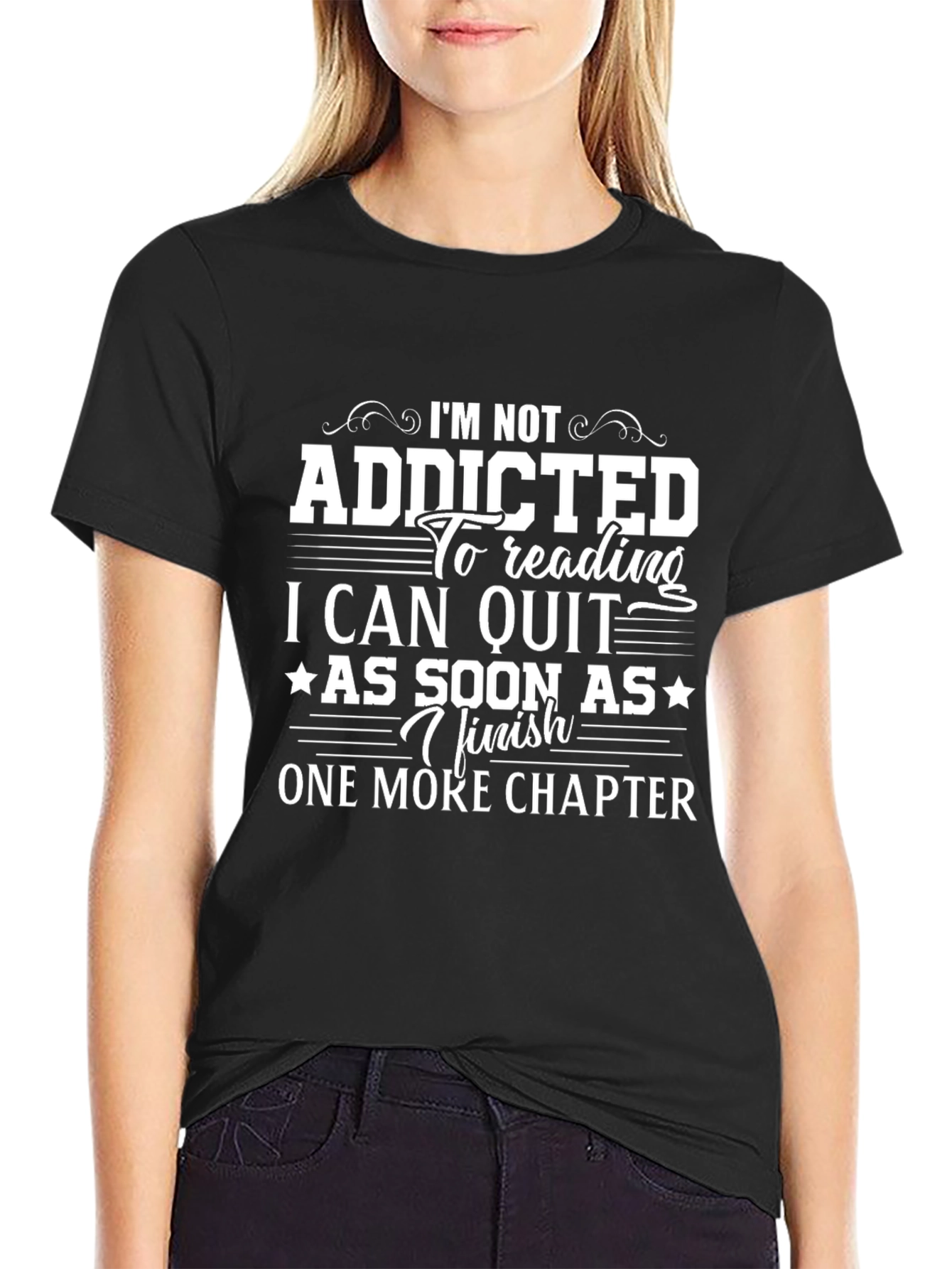 Reading Lover T-Shirt - One More Chapter