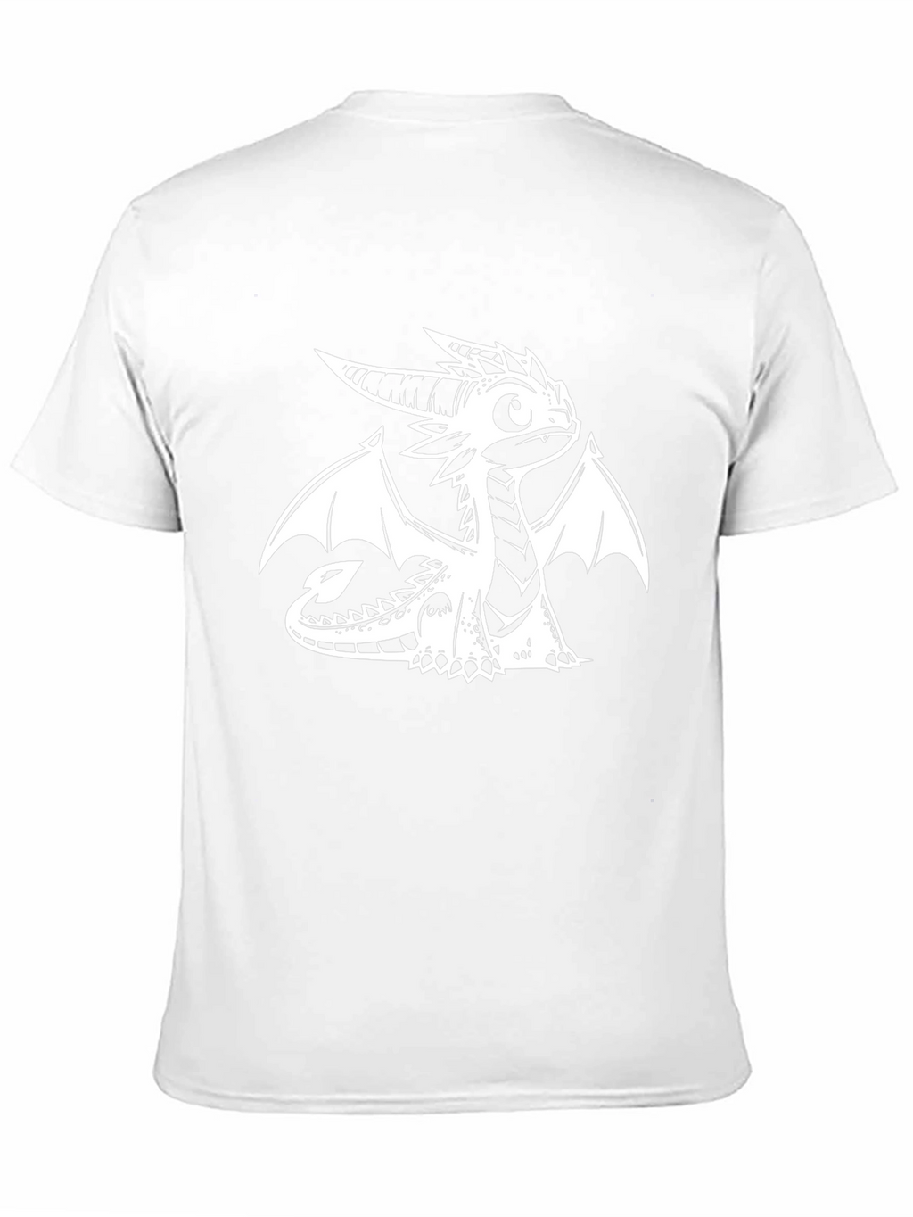 Cool Dragon Graphic Tee - Black Cotton T-Shirt