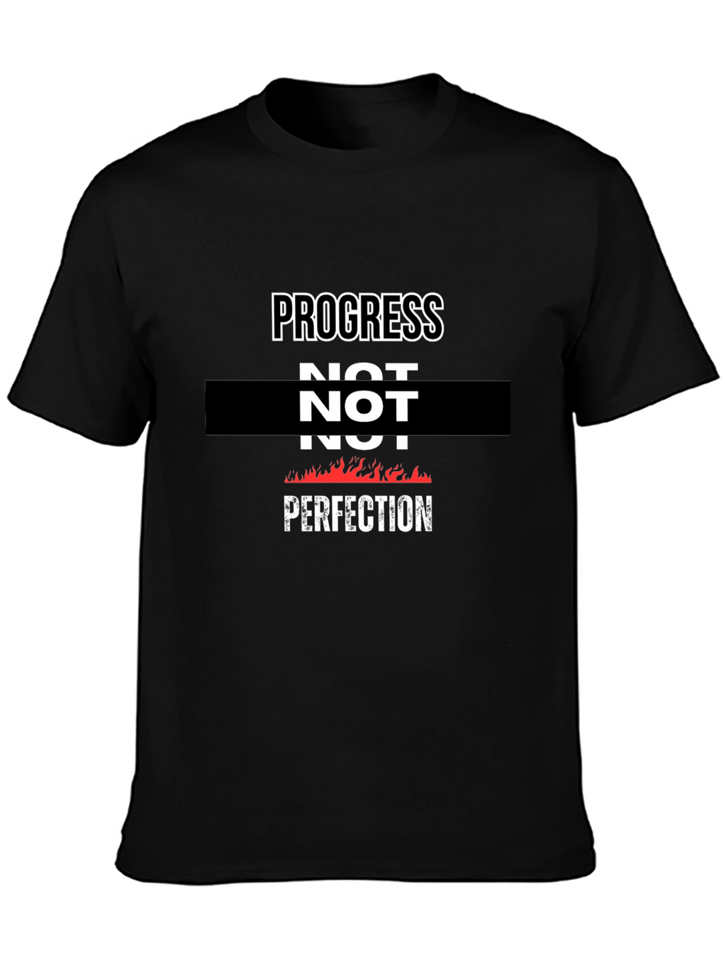 Progress Not Perfection Graphic T-Shirt