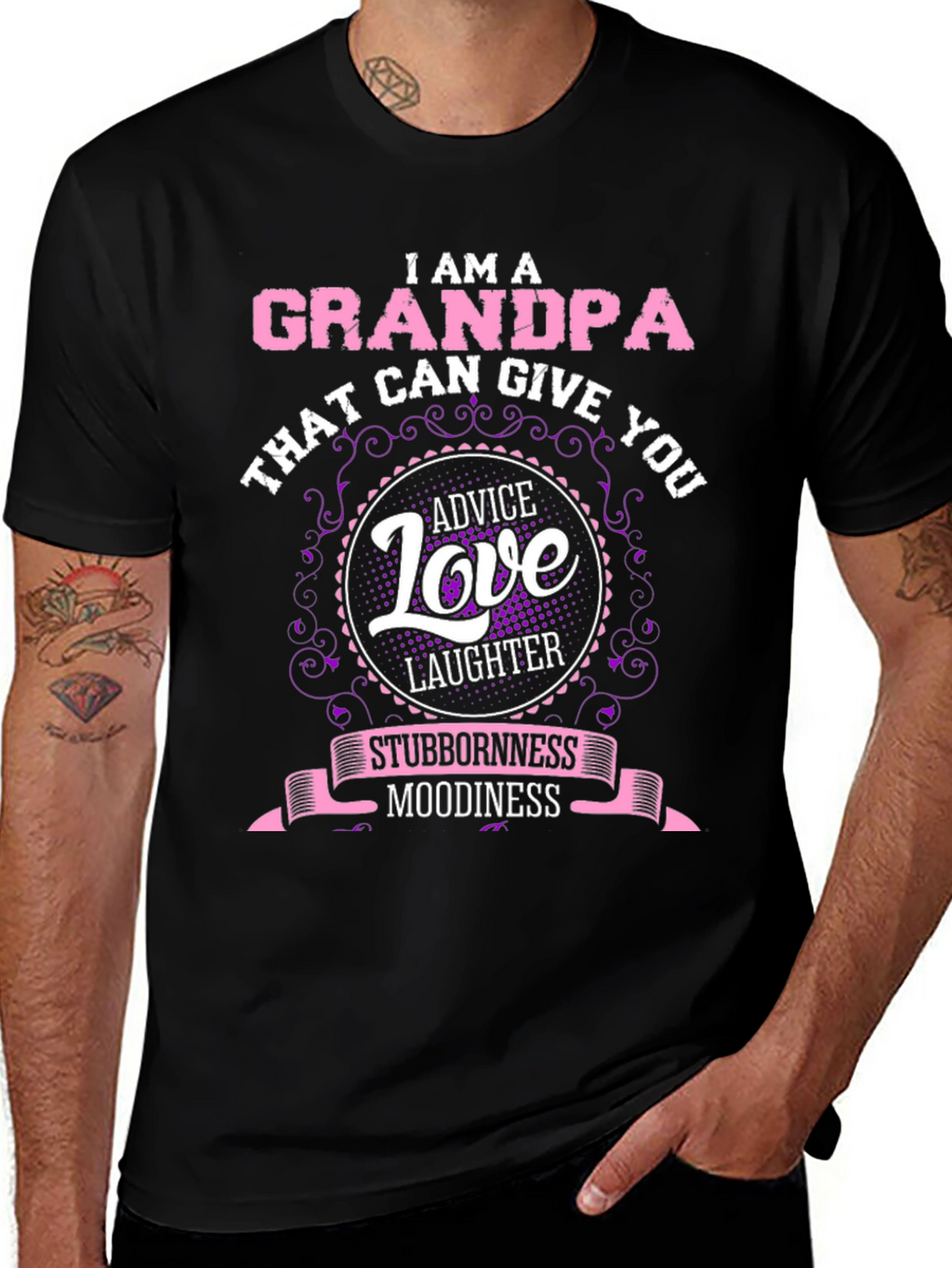 Grandpa Advice T-Shirt - Love & Laughter