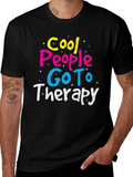Cool People Go To Therapy Graphic Tee