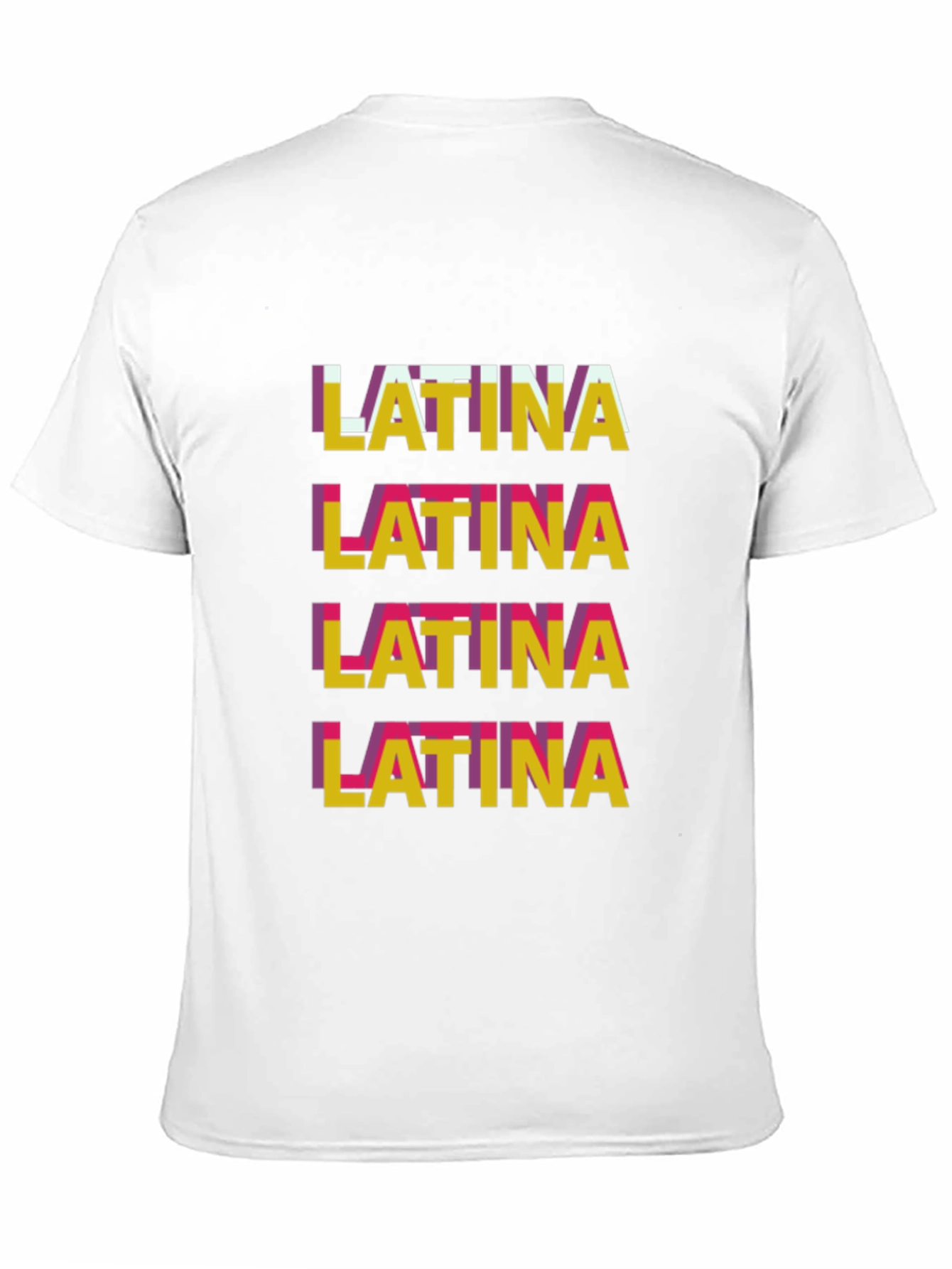 Latina Graphic Tee - Stylish Word Art T-Shirt