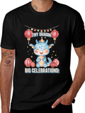 Cute Dragon Celebrations Graphic Tee