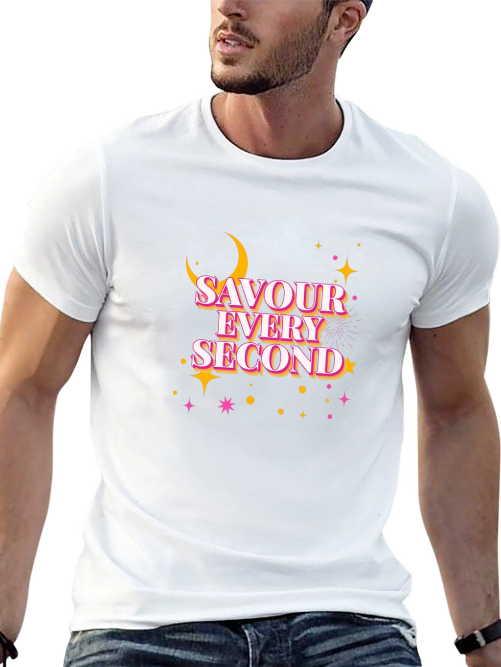 Savour Every Second Graphic Tee