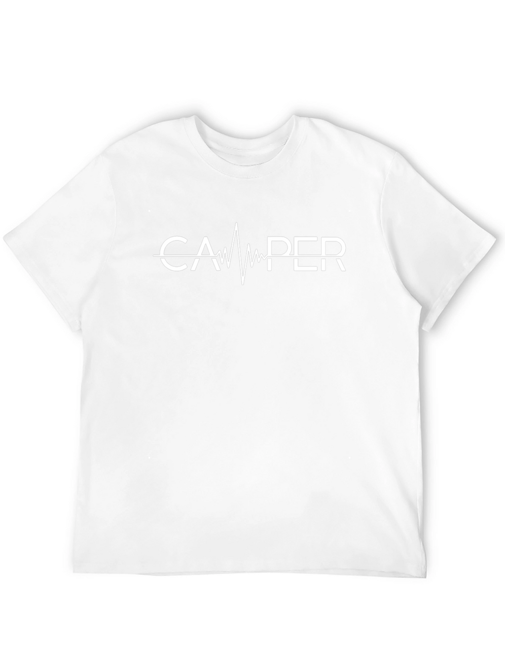 Camper Heartbeat T-Shirt - Black Graphic Tee
