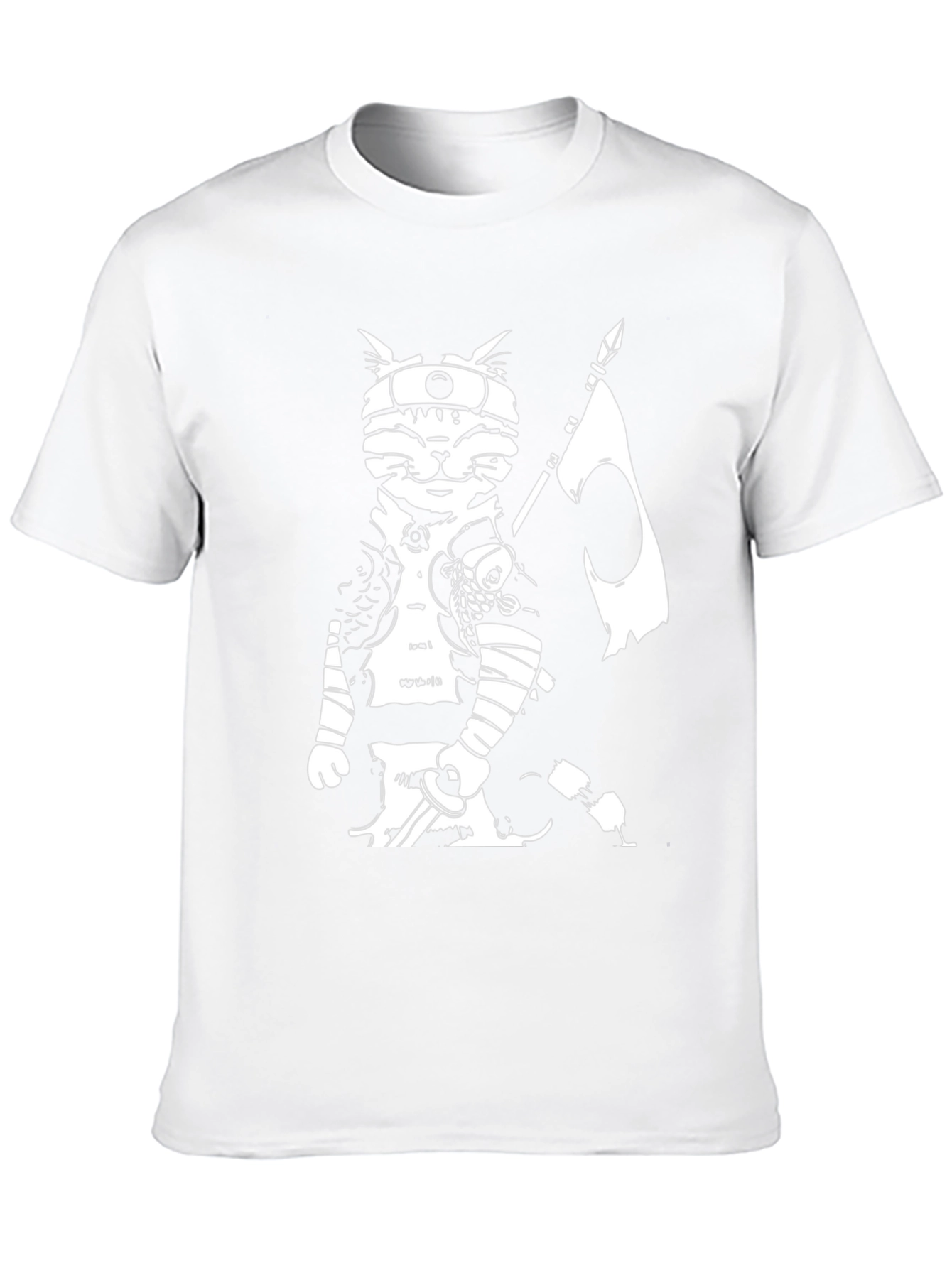 Ninja Cat Graphic Tee - Cool Novelty T-Shirt