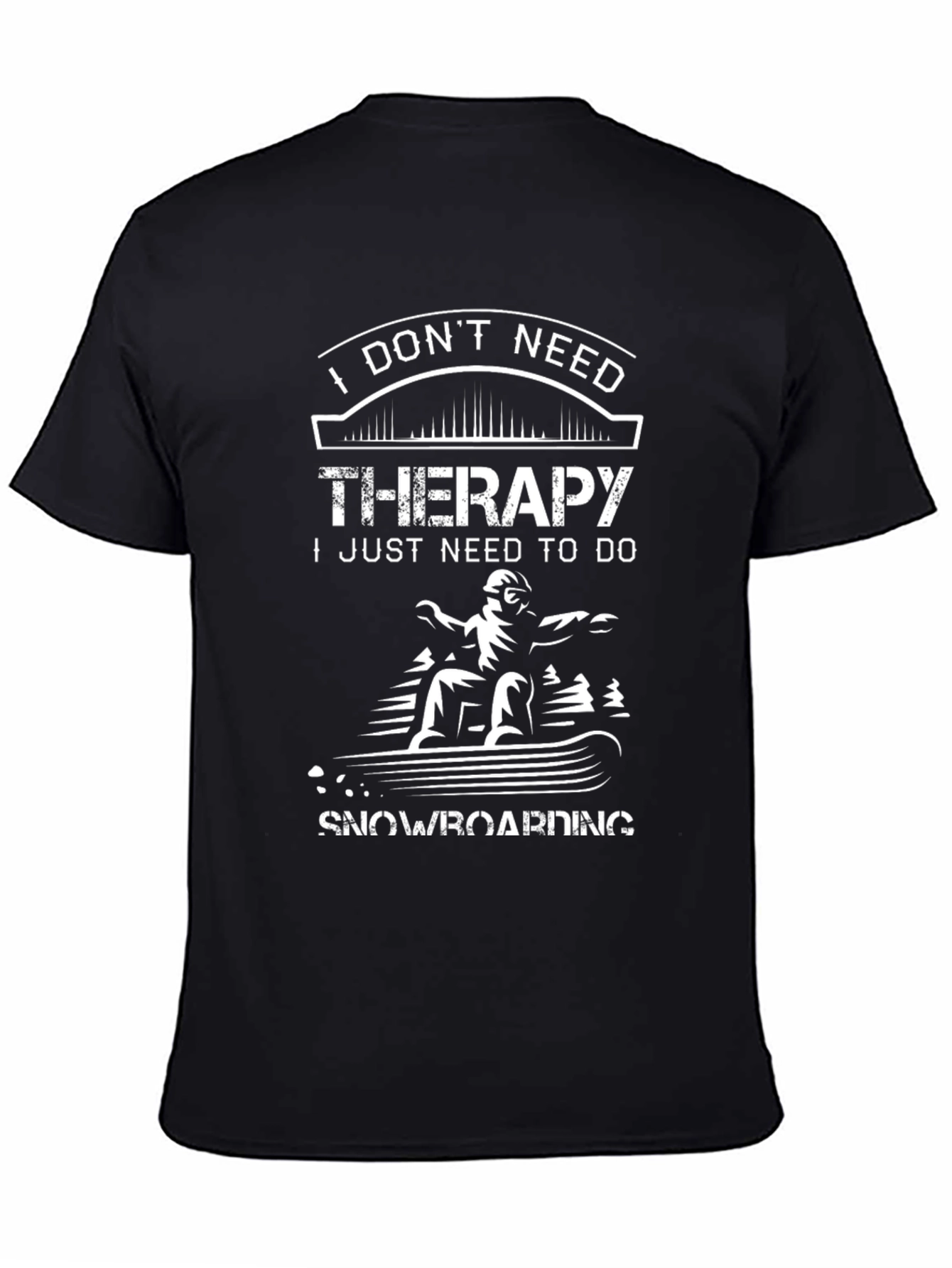 Snowboarding Therapy T-Shirt