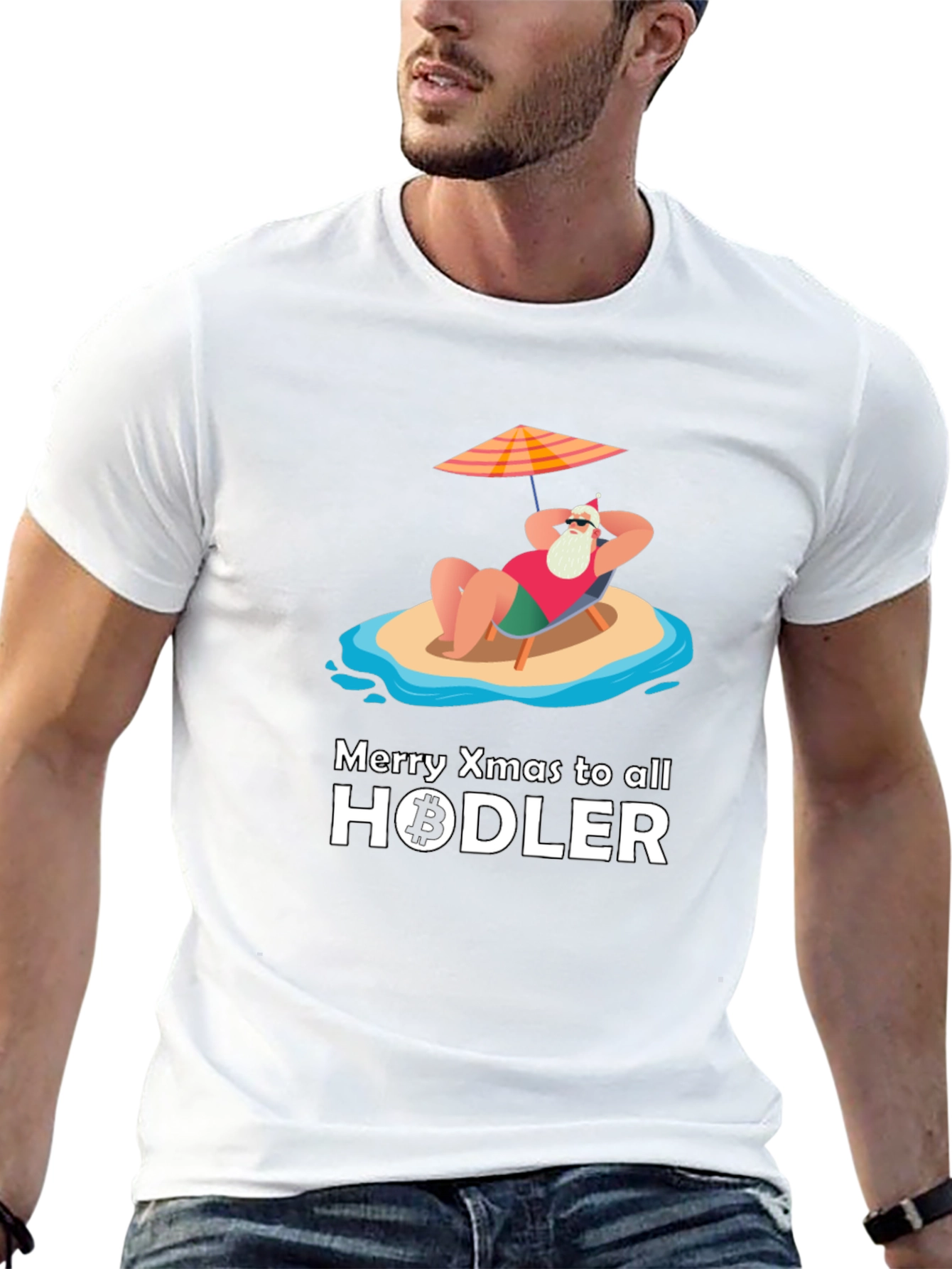 Holiday HODLer T-Shirt - Bitcoin Christmas
