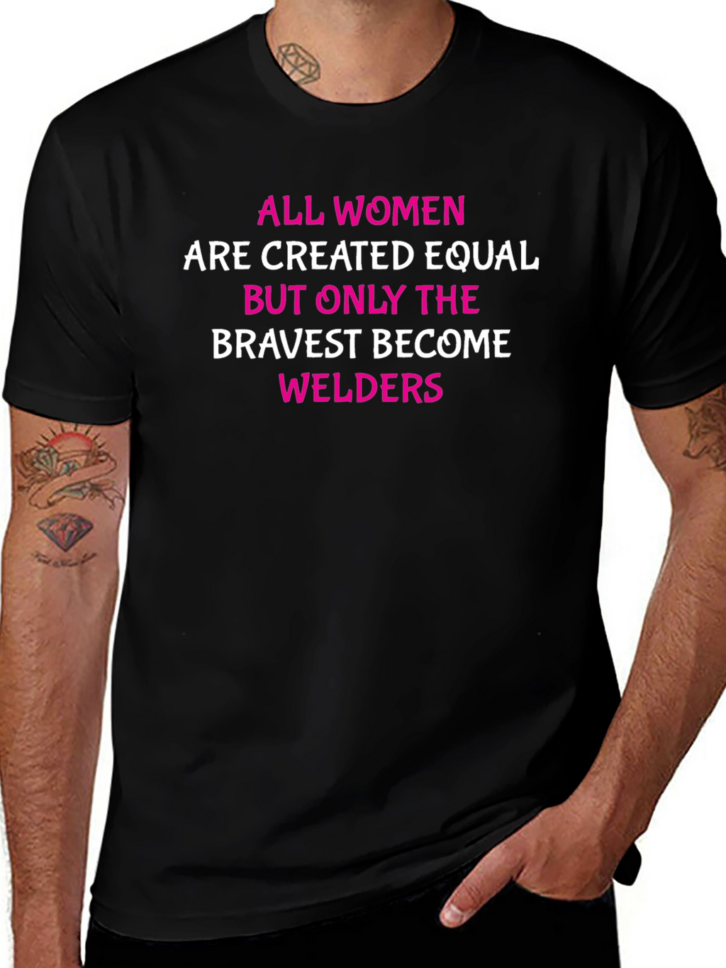 Bravest Welders Womens T-Shirt
