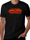 Graphic Designer Deadline Tee - Funny Creative Shirt