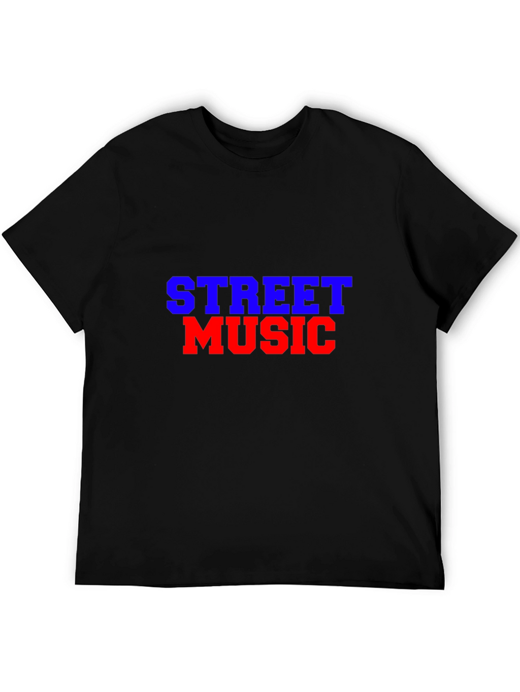 Street Music Graphic Tee - Black