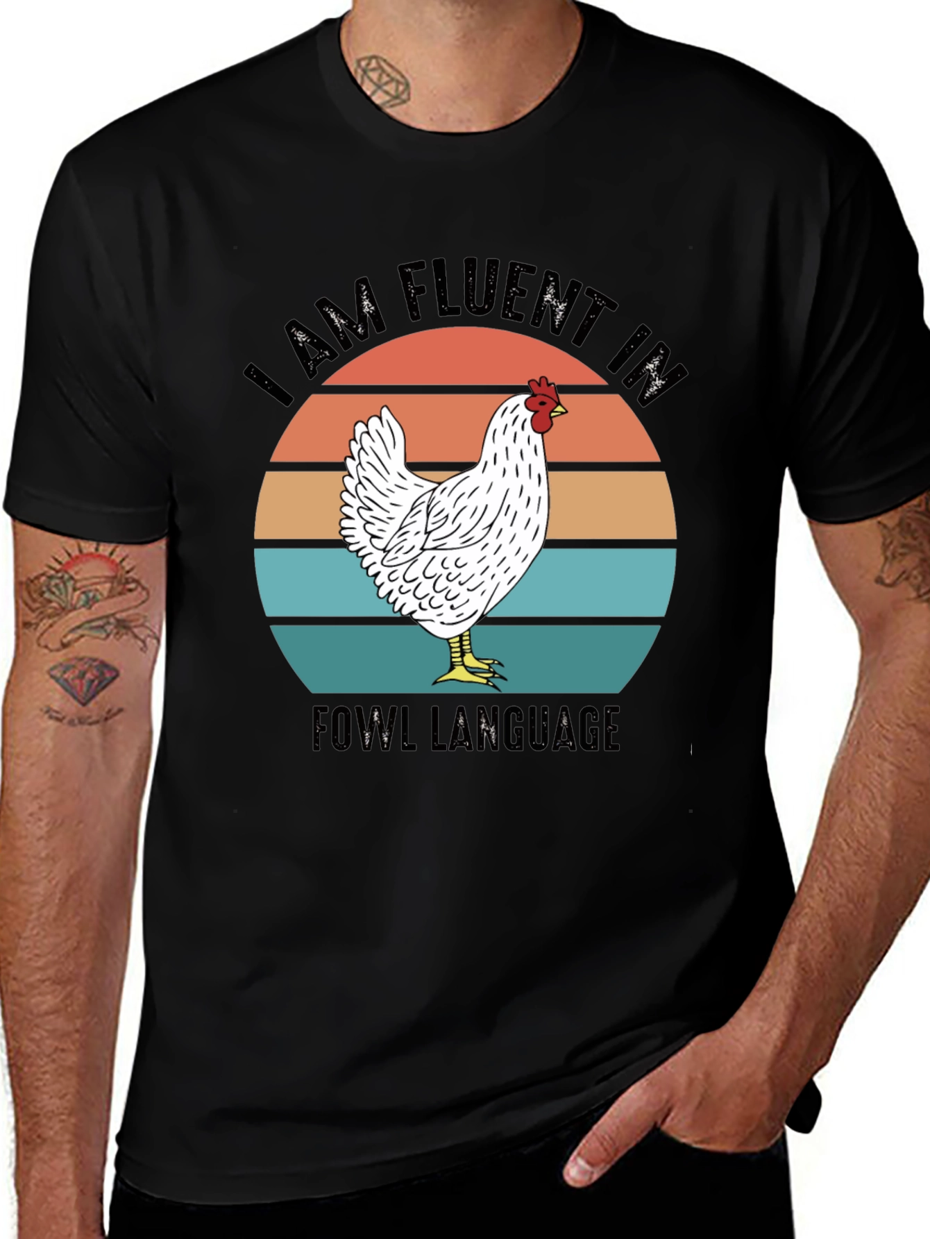 I AM FLUENT IN FOWL LANGUAGE T-Shirt
