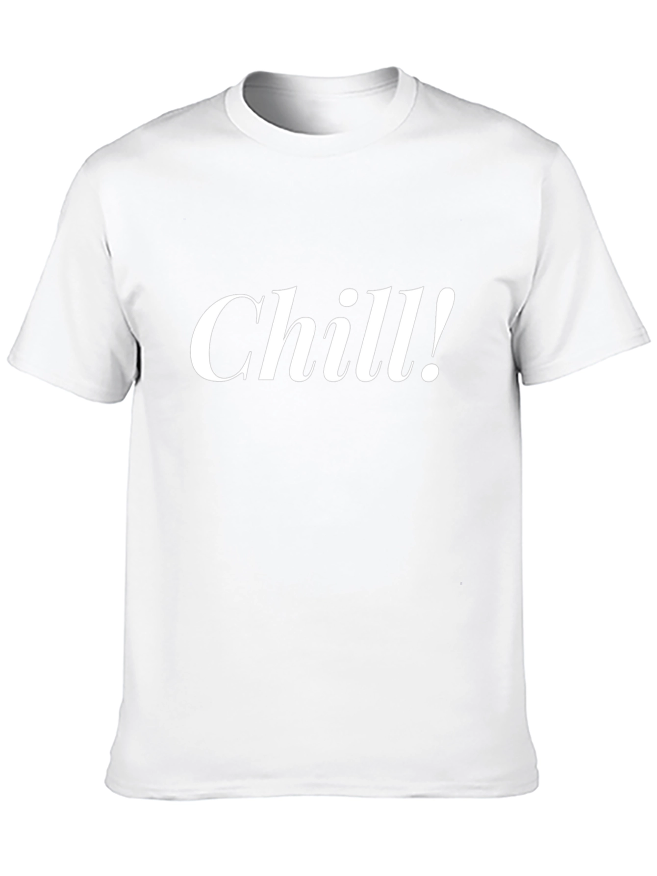 Chill! Graphic Tee - Relaxed Comfort