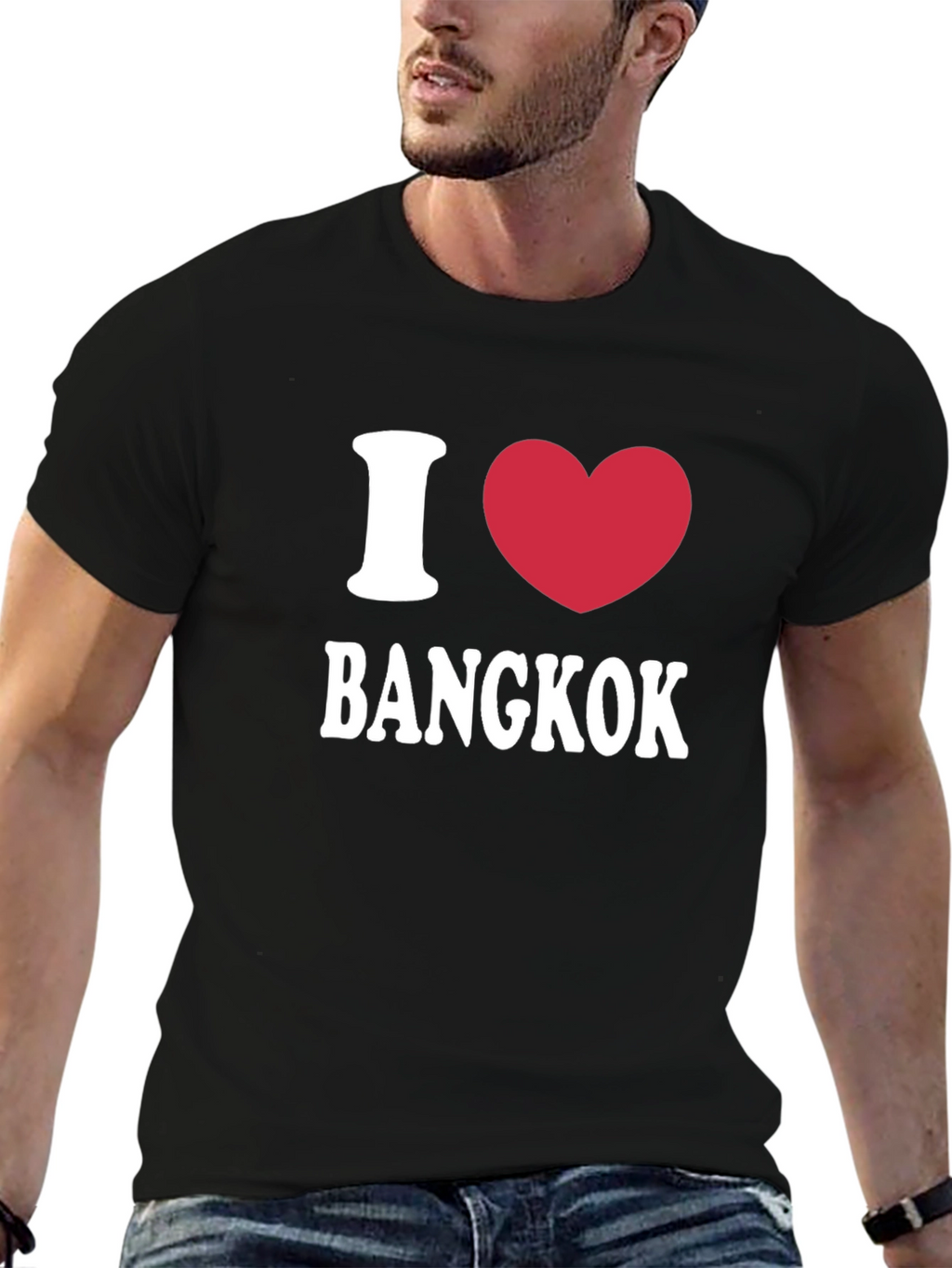 I Love Bangkok T-Shirt - Stylish Graphic Tee