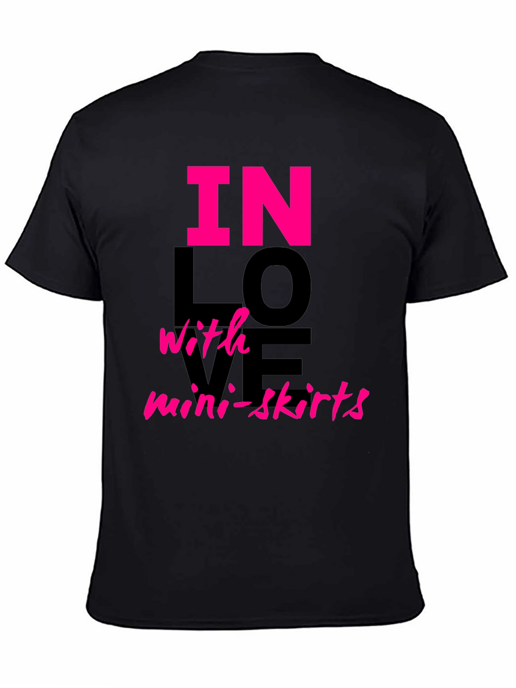 In Love With Mini-Skirts Graphic Tee