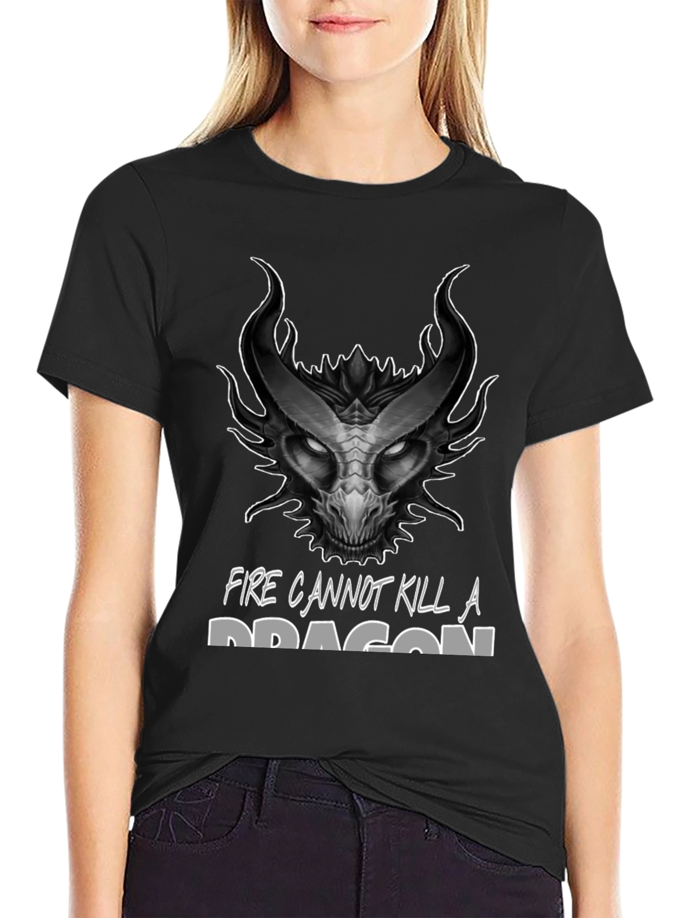 Dragon Fire T-Shirt: Fire Cannot Kill a Dragon