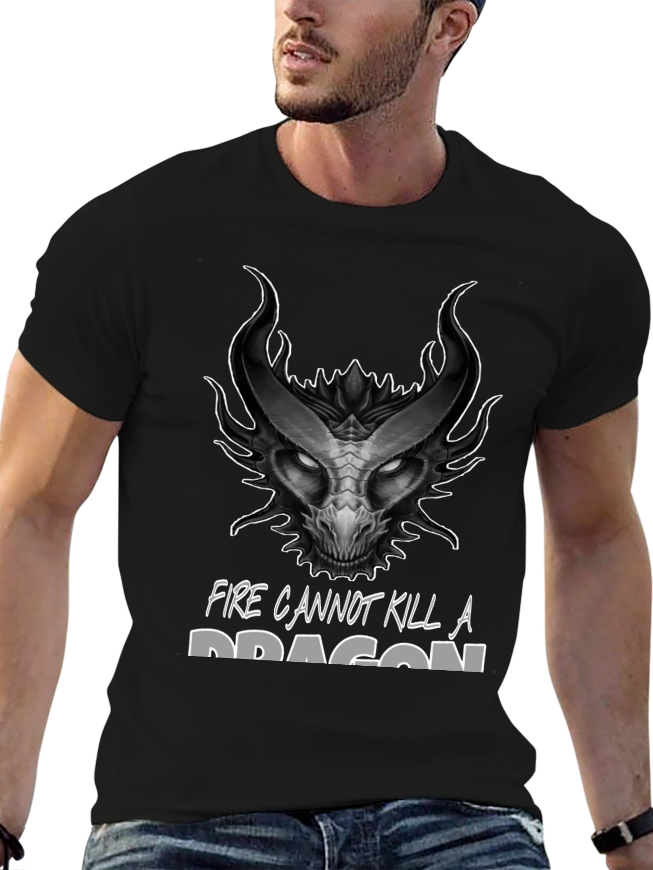 Dragon Fire T-Shirt: Fire Cannot Kill a Dragon