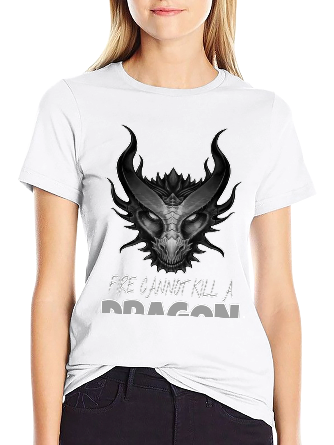 Dragon Fire T-Shirt: Fire Cannot Kill a Dragon