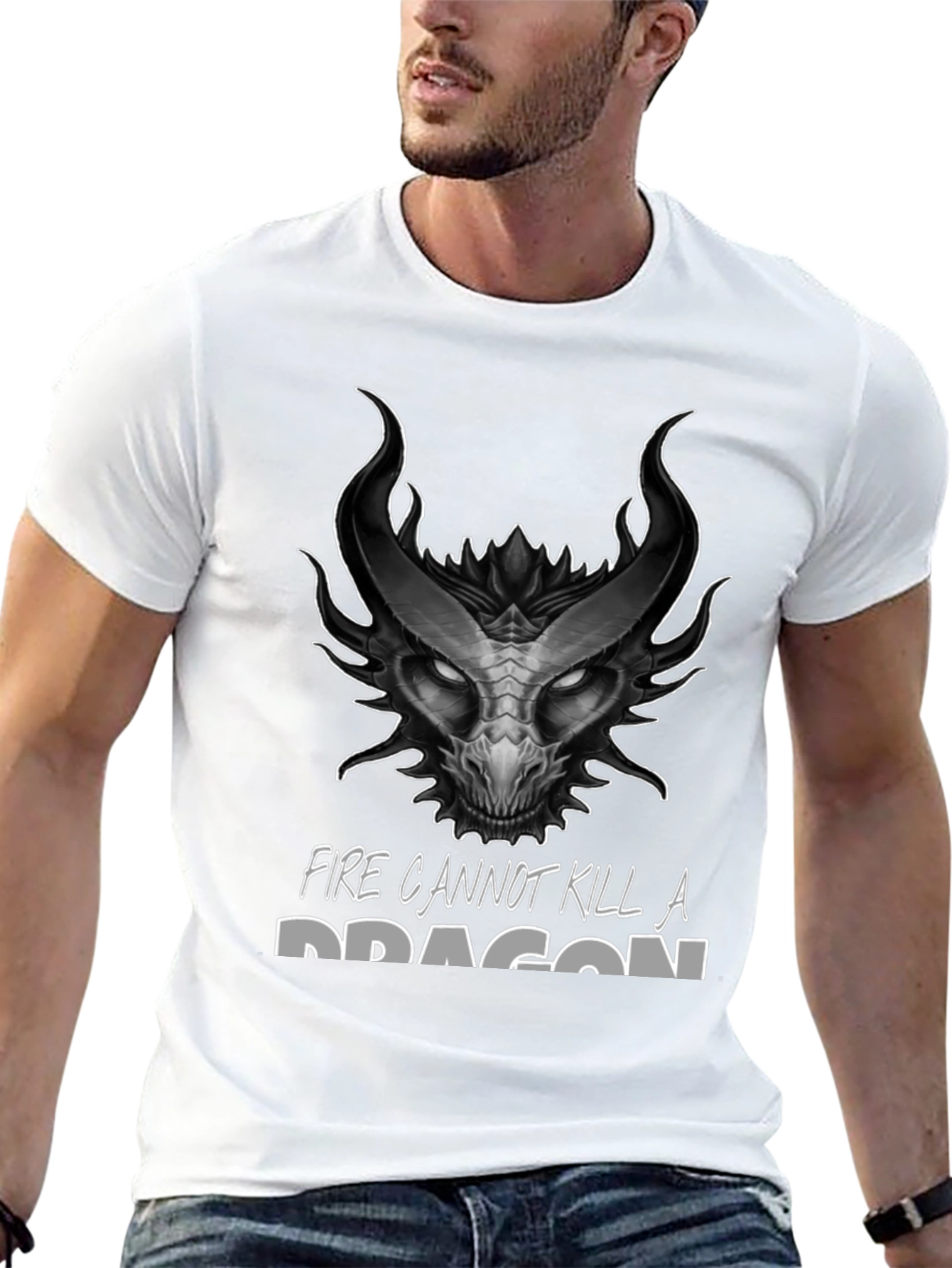 Dragon Fire T-Shirt: Fire Cannot Kill a Dragon