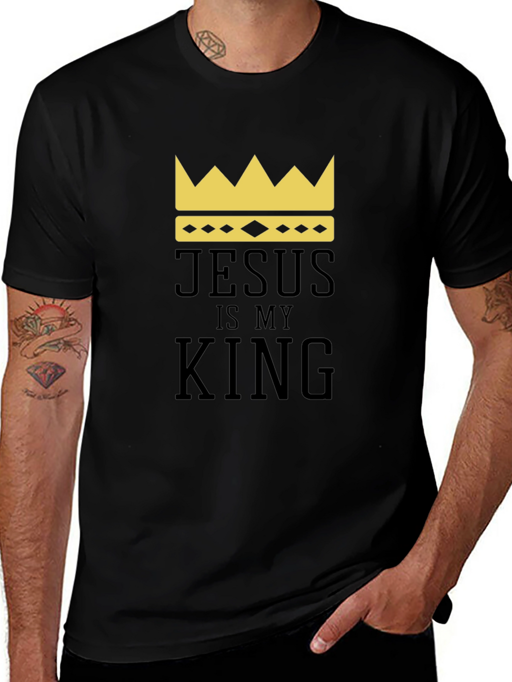 Jesus Is My King Graphic T-Shirt
