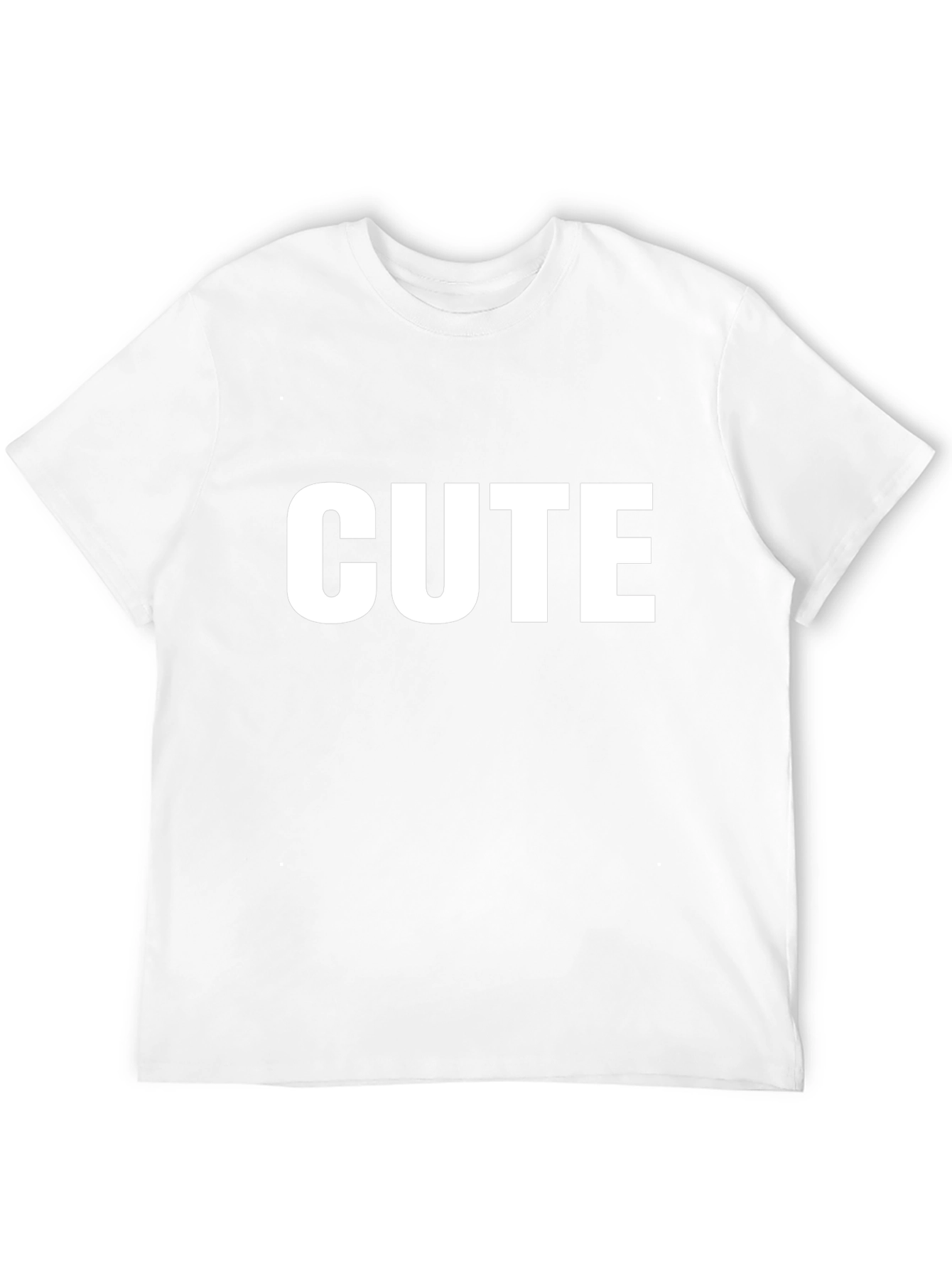 Cute Graphic Tee - Stylish Mens Black T-Shirt