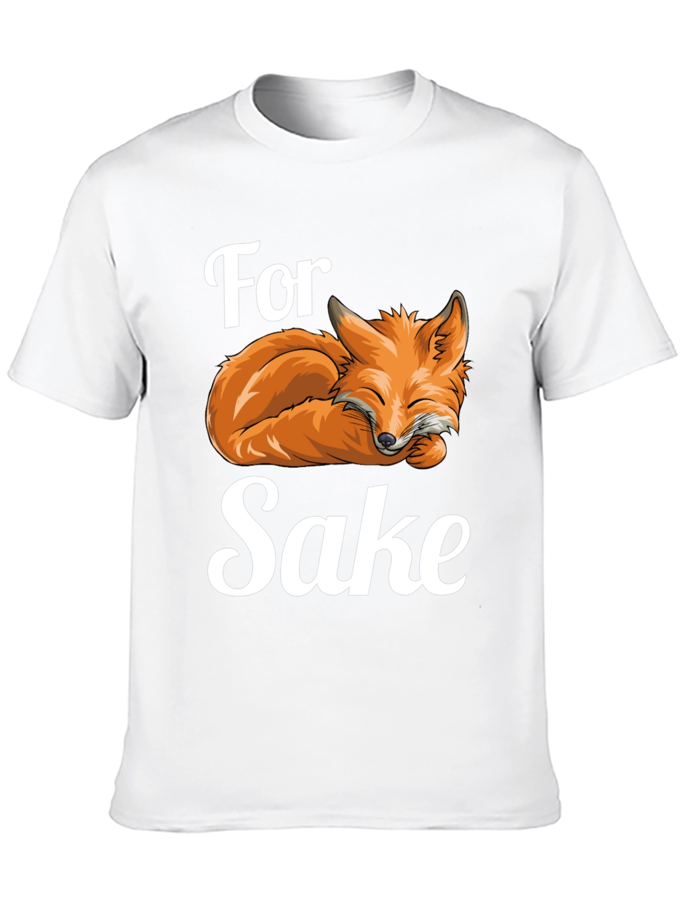 For Fox Sake T-Shirt Funny Animal Pun Tee