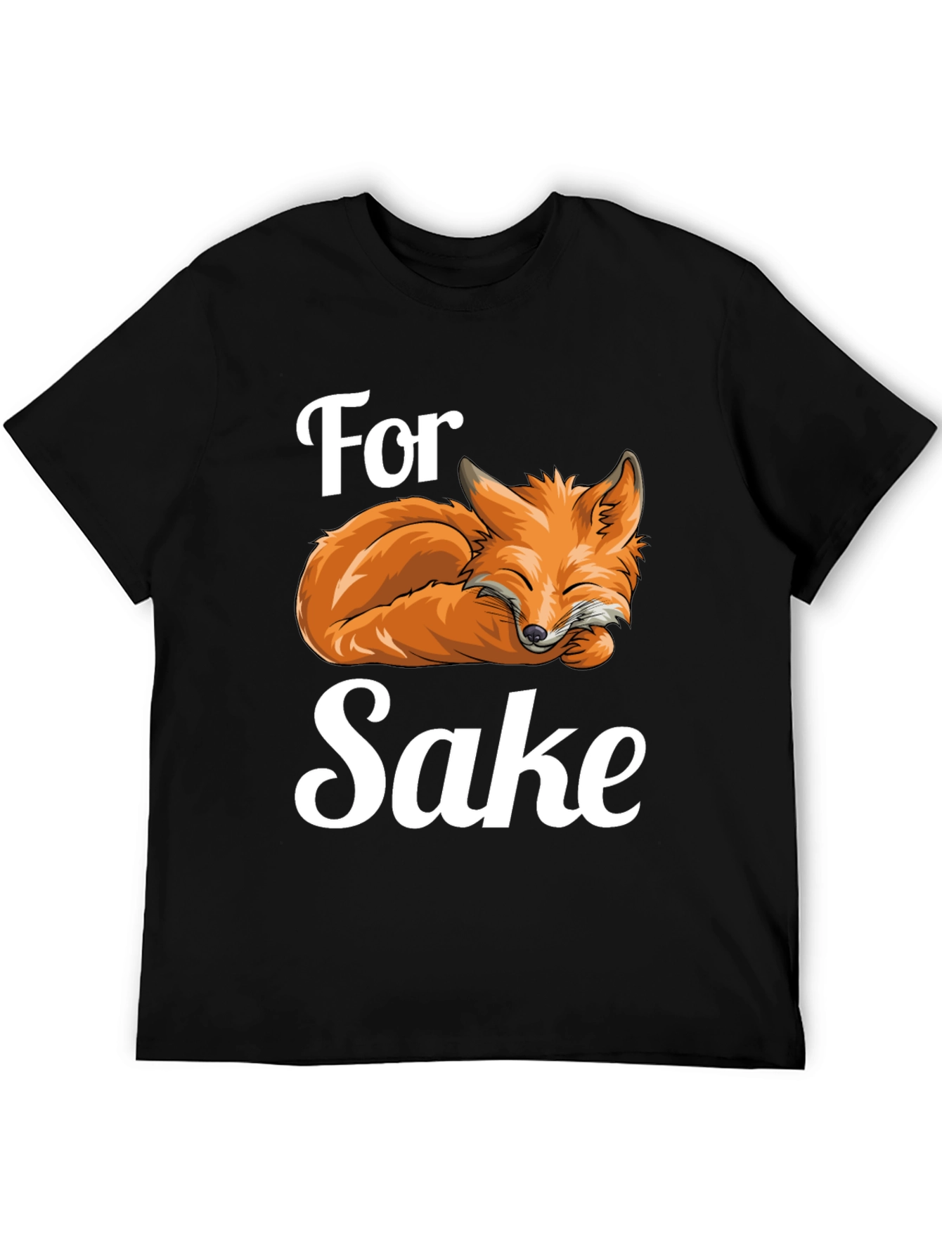 For Fox Sake T-Shirt Funny Animal Pun Tee