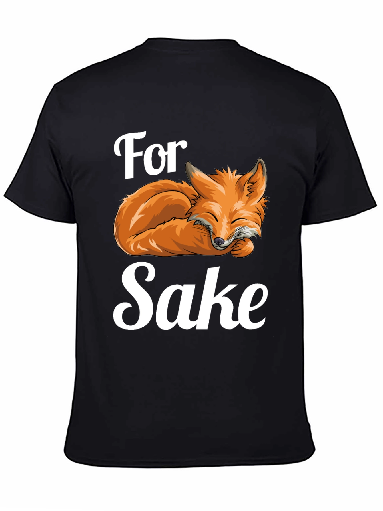 For Fox Sake T-Shirt Funny Animal Pun Tee