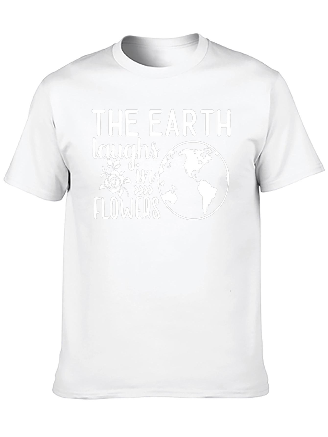 Earth Laughs in Flowers Graphic T-Shirt