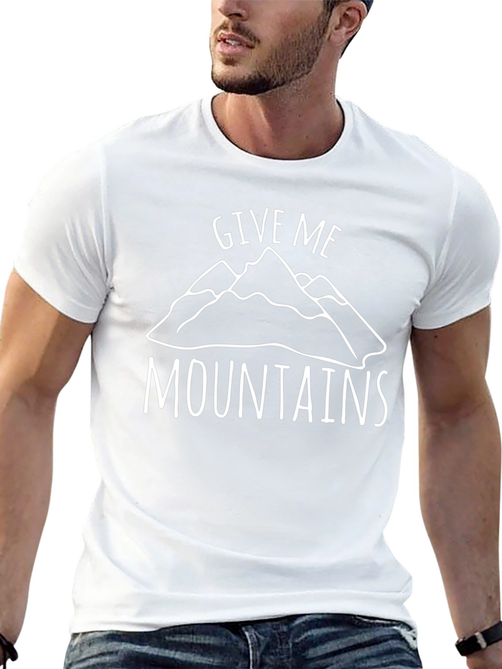 Give Me Mountains T-Shirt - Outdoor Adventure Tee