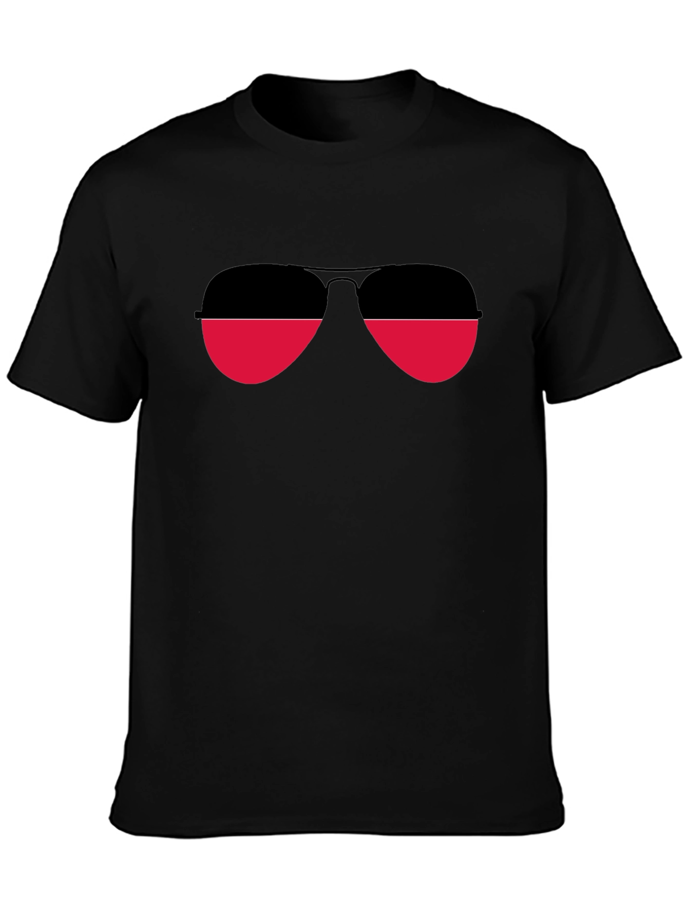 Retro Aviator Sunglasses Graphic Tee