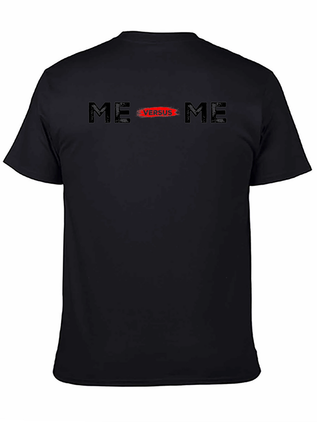 Me Versus Me Graphic Tee - Black