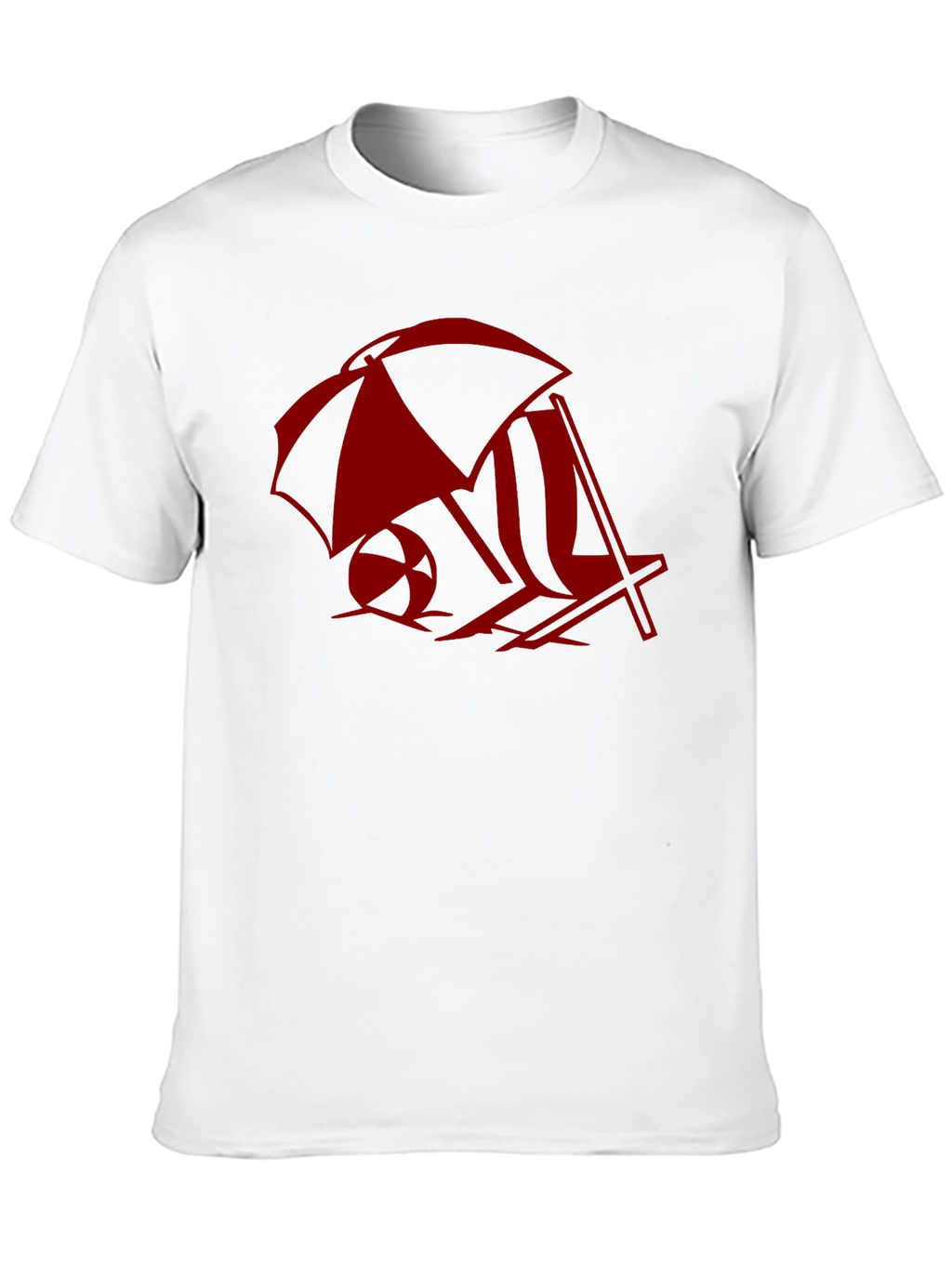 Beach Day Tee: Relaxed Style
