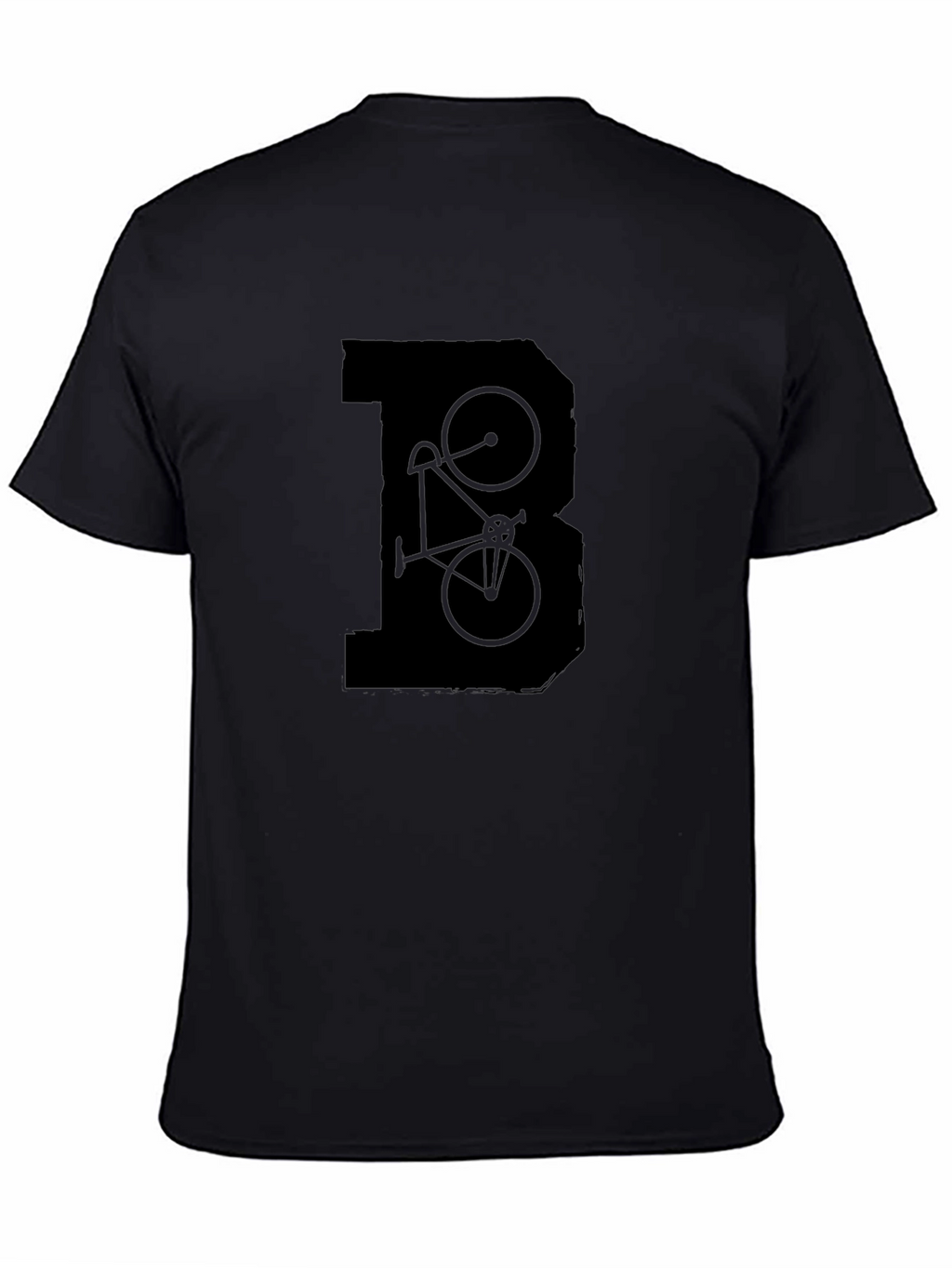 Bicycle Initial Black T-Shirt