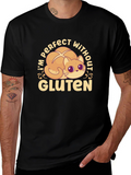 Gluten-Free Kitty Cat T-Shirt - Perfect Without Gluten