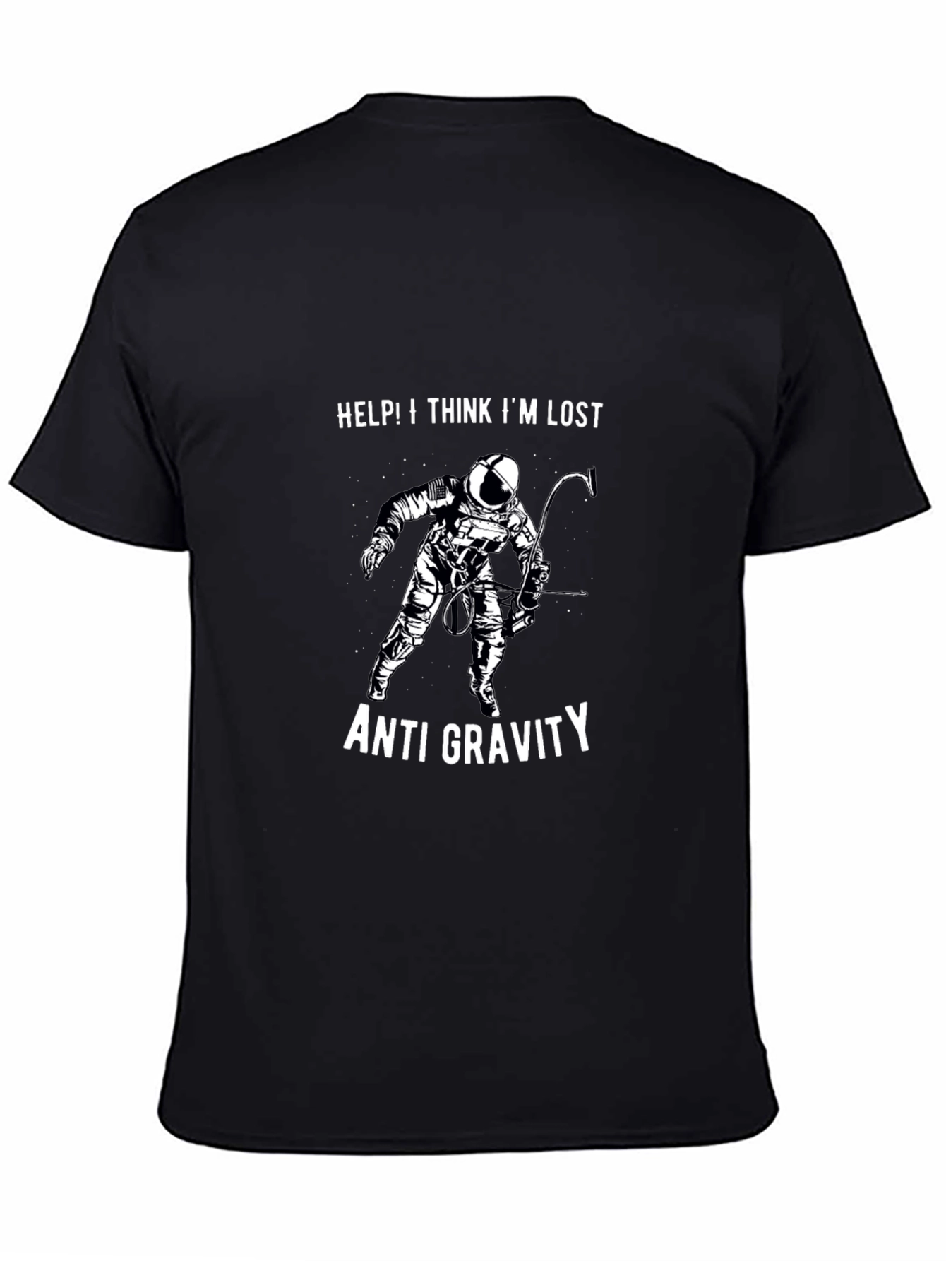 Anti-Gravity Astronaut Graphic T-Shirt