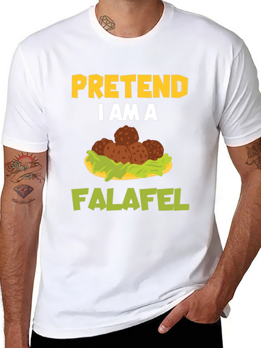 Pretend Im a Falafel Graphic Tee