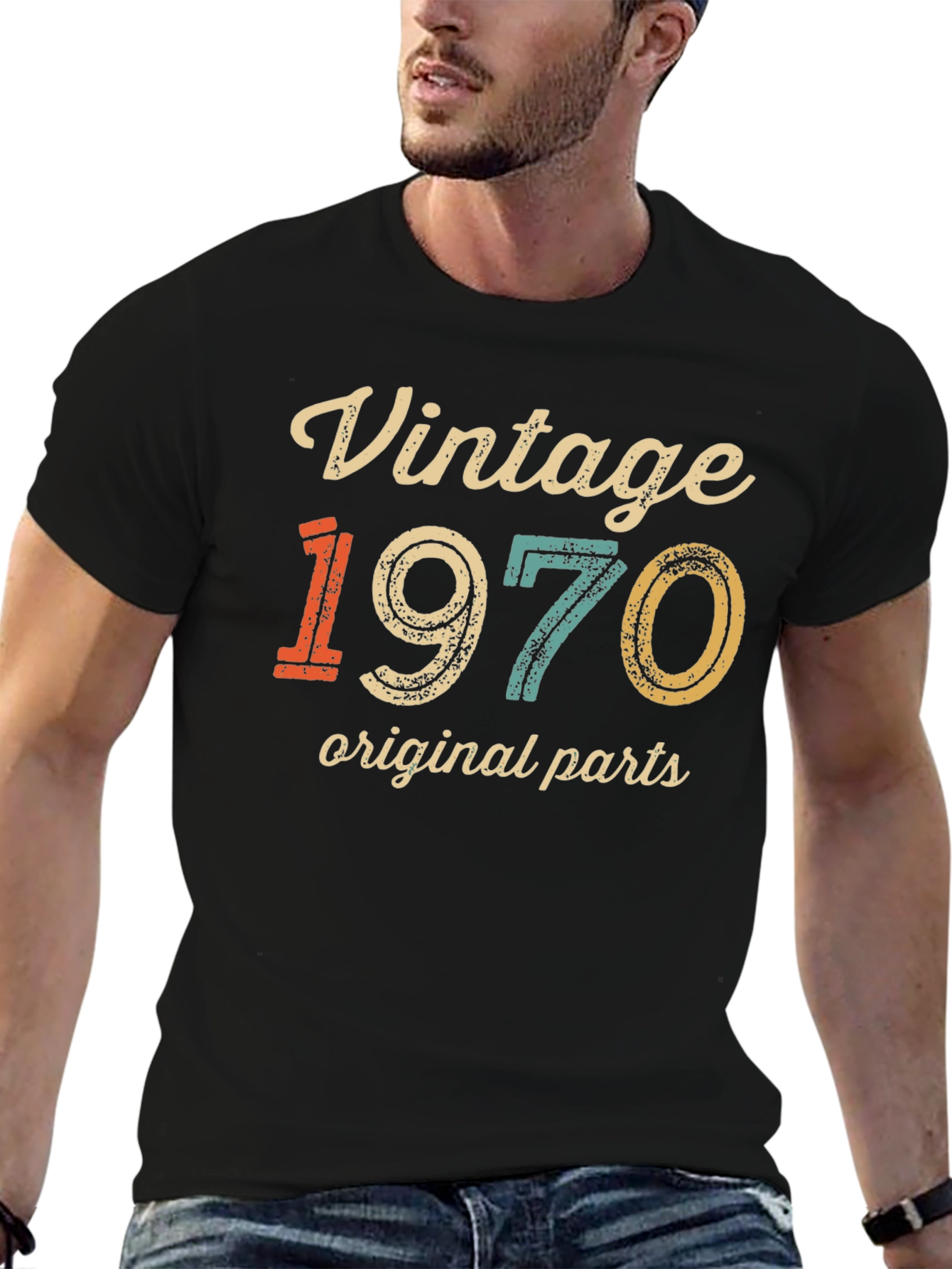 Vintage 1970 Original Parts T-Shirt