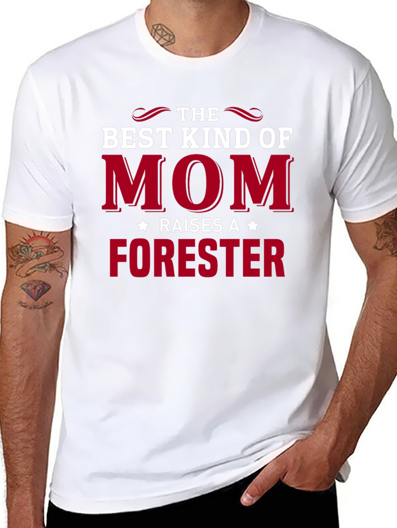 Best Kind of Mom Raises A Forester Graphic Tee