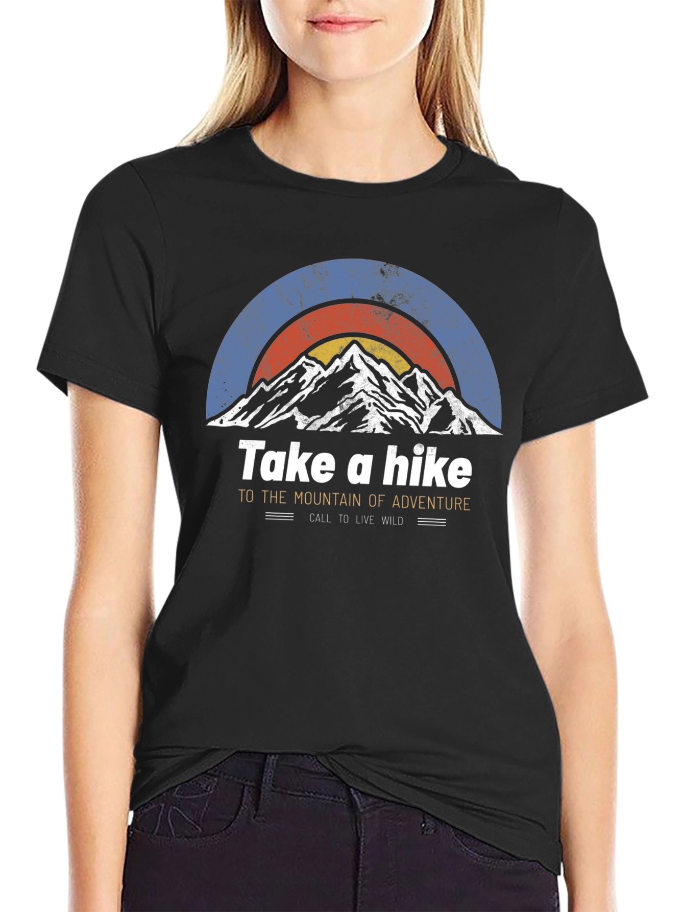 Mountain Adventure Graphic Tee - Take a Hike