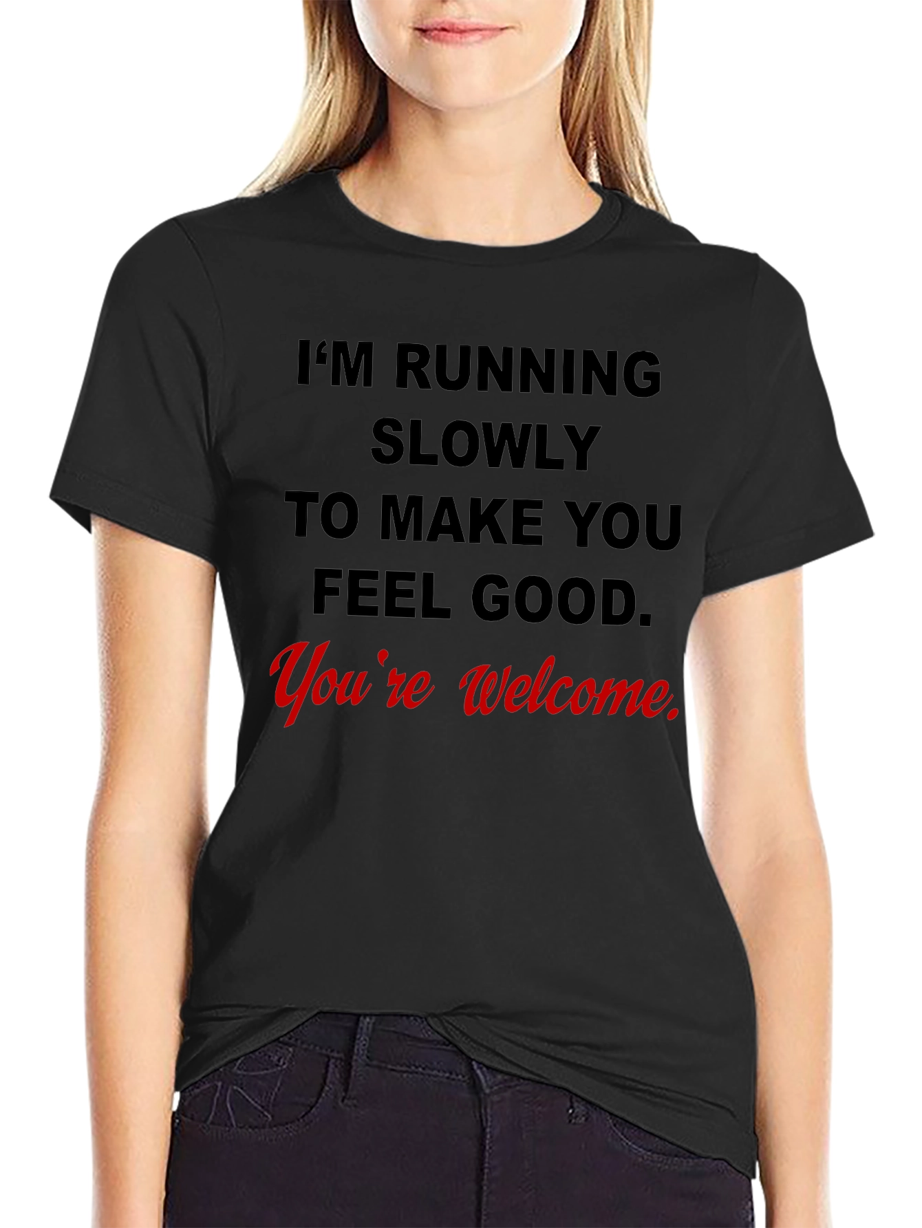 Funny Running T-Shirt - Youre Welcome