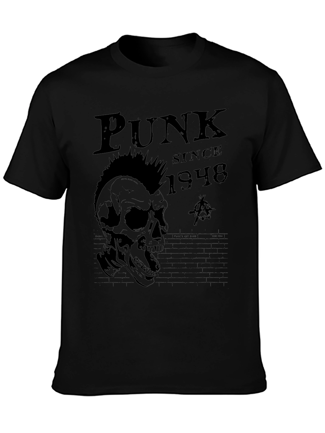 Punk Since 1948 Graphic T-Shirt - Skull Design